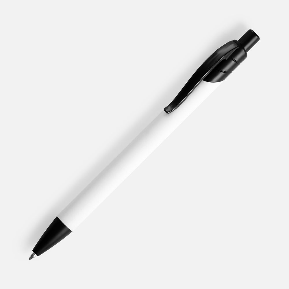Ручка шариковая Undertone Black Soft Touch, белая, фото 2