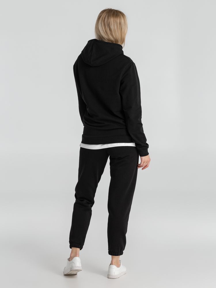 Толстовка с капюшоном унисекс Hoodie, черная, фото 13