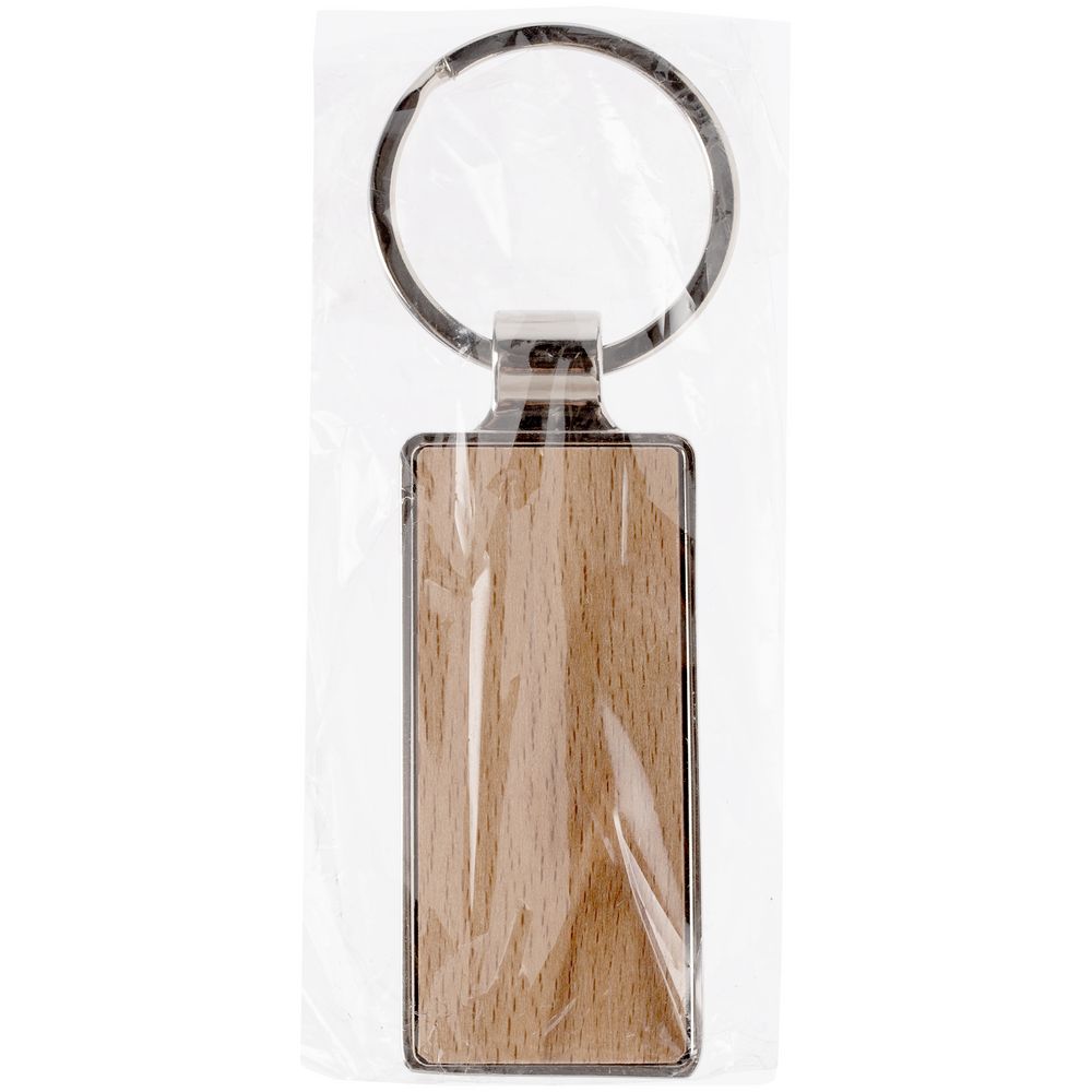 Брелок Wood Rectangle, ver.3, фото 4