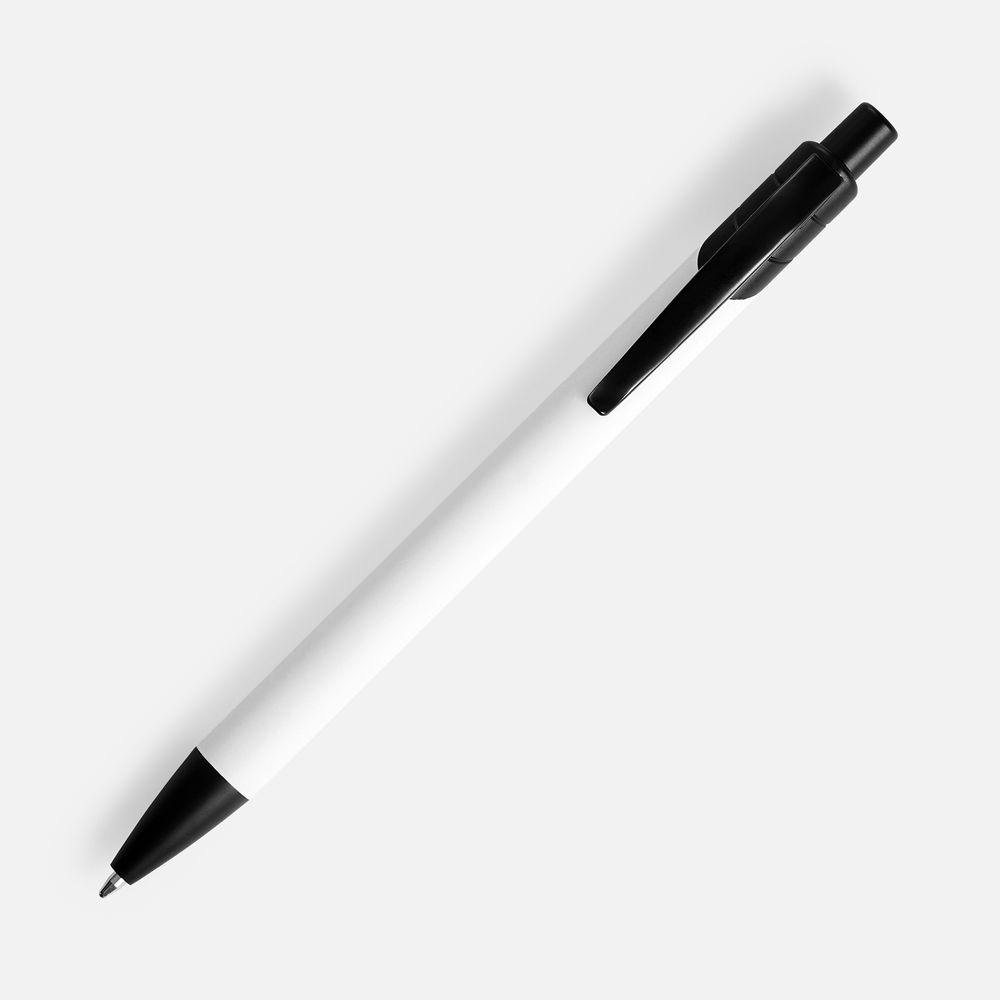 Ручка шариковая Undertone Black Soft Touch, белая, фото 3