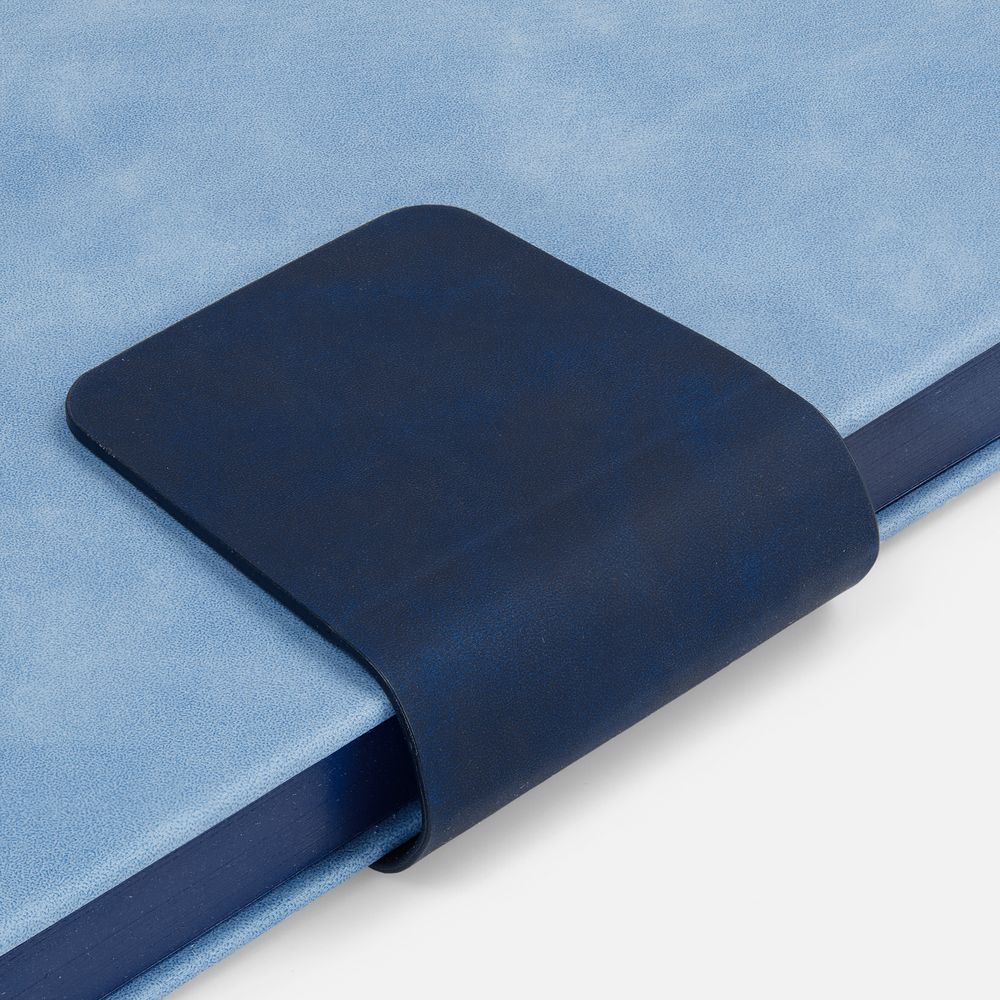 Ежедневник Grande Strap на заказ, датированный, голубой, фото 7