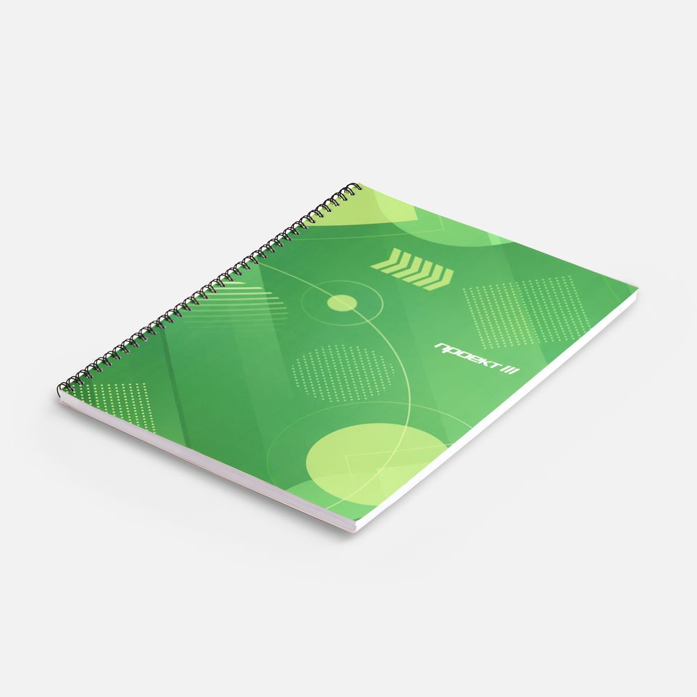 Блокнот на заказ Sketch Print M, в клетку, фото 2