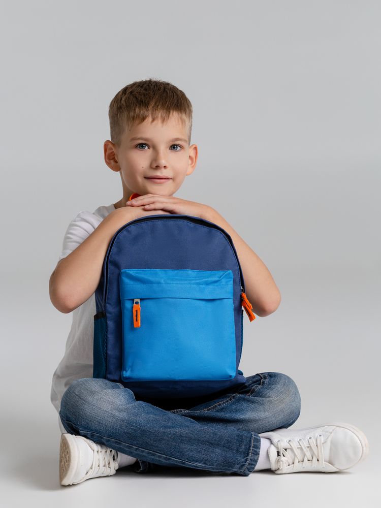 Рюкзак детский Kiddo, синий с голубым, фото 9