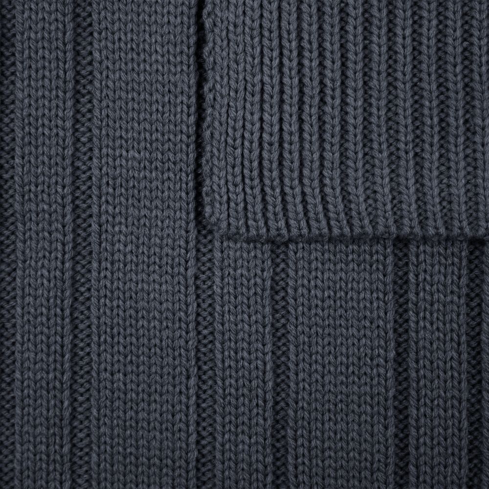 Шарф Knit Beat, темно-серый, фото 3