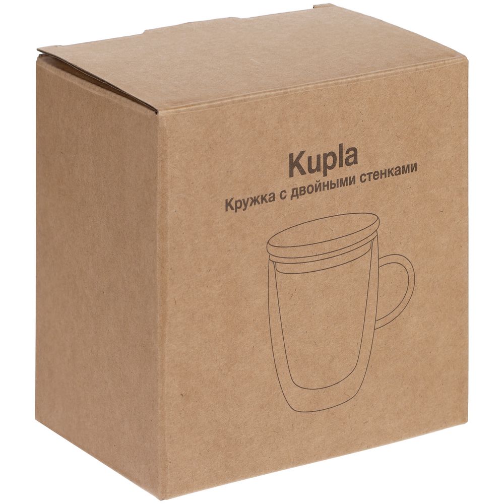 Кружка с двойными стенками Kupla с бамбуковой крышкой, фото 8