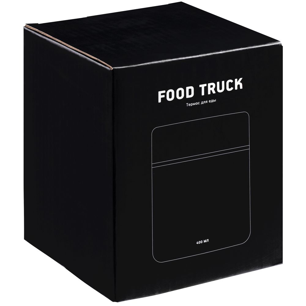 Термос для еды Food Truck, черный, фото 9