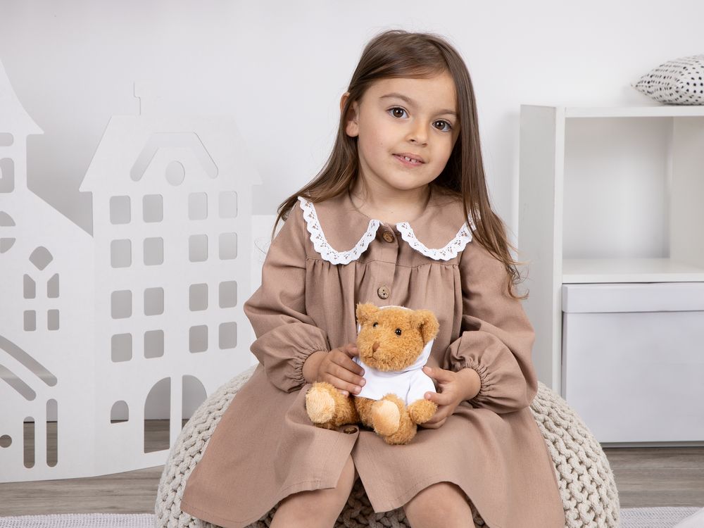 Мягкая игрушка «Мишка Cuddleton» в белом худи, фото 8