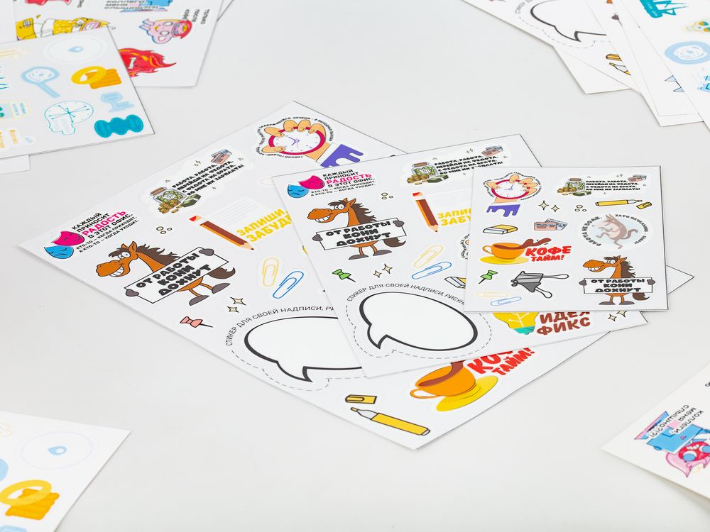 Наклейки UV-DTF Sticker Pack на заказ, S, фото 5