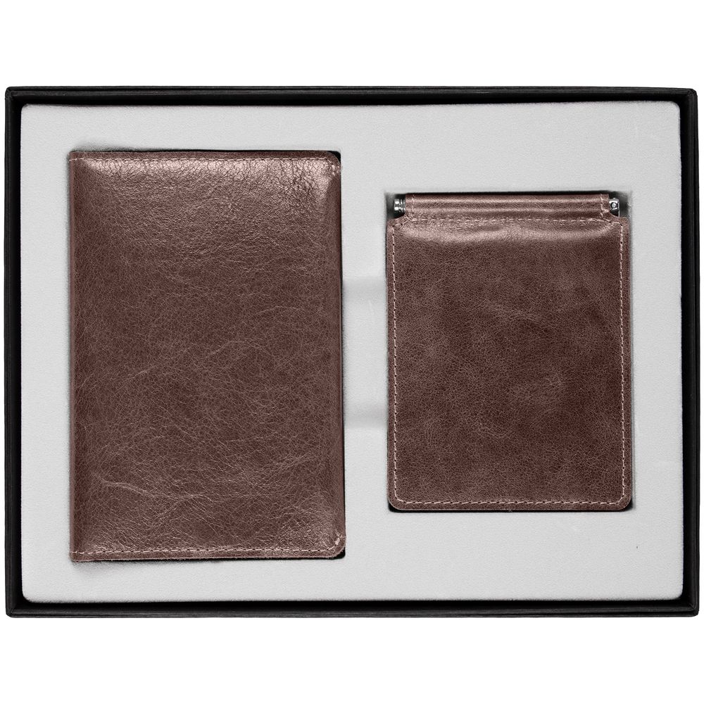 Набор Apache Billfold, темно-коричневый, фото 2