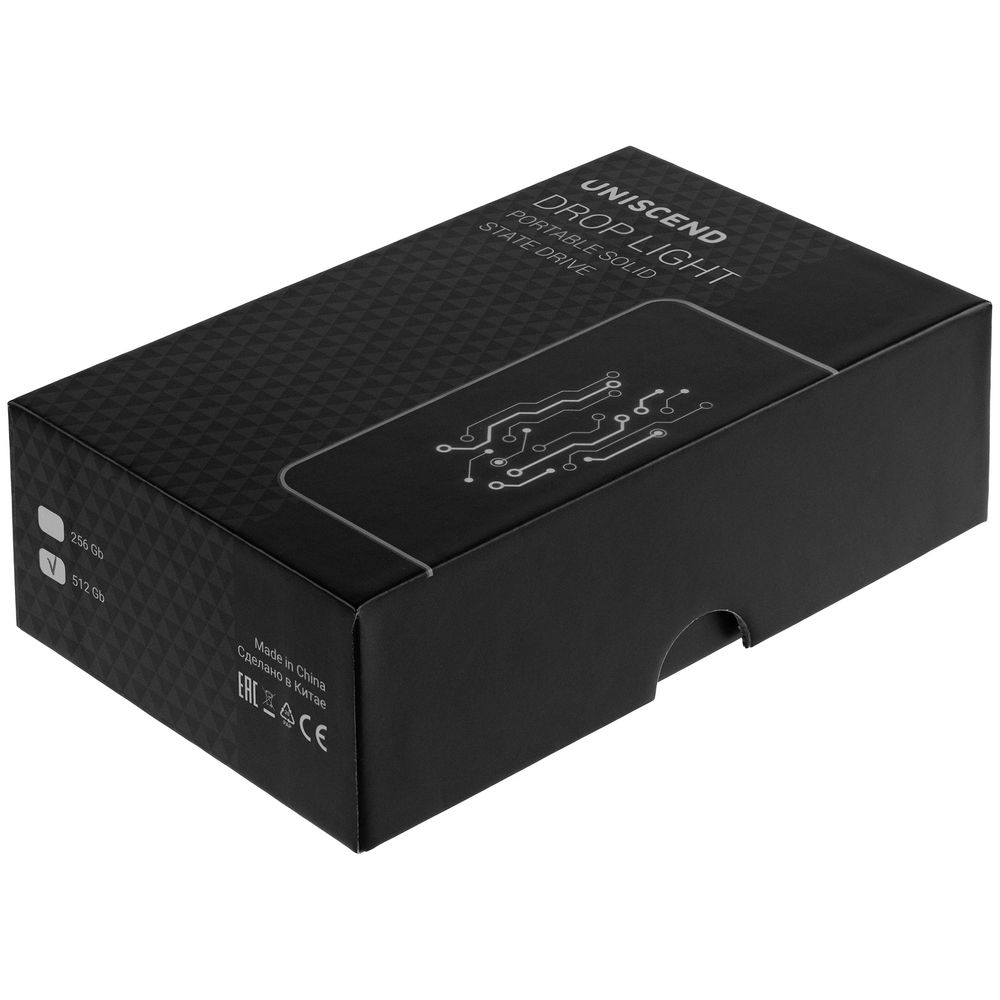 Внешний SSD диск Drop Light, с подсветкой гравировки, 512 Гб, фото 10