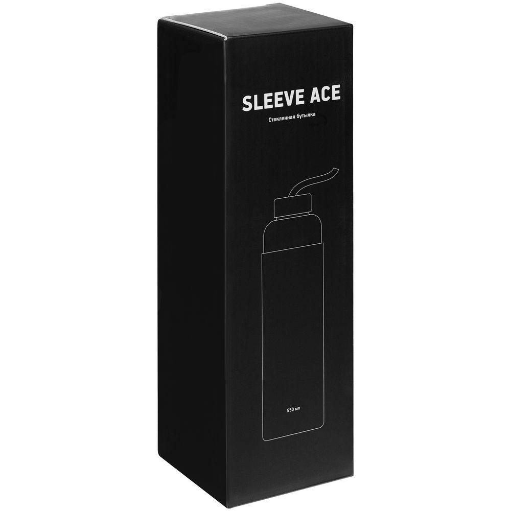 Бутылка для воды Sleeve Ace, синяя, фото 9