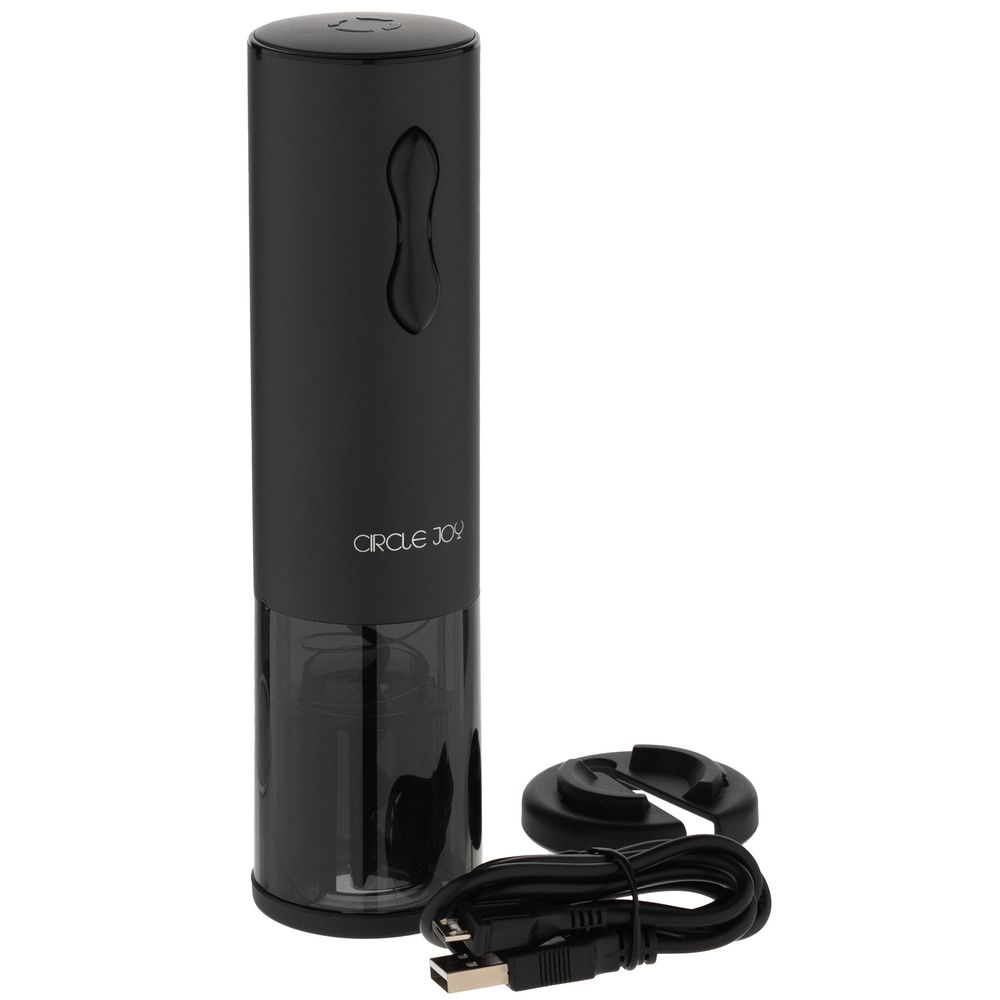 Электрический штопор Circle Joy Mini, черный, фото 3