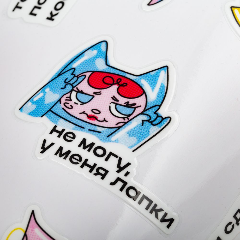 Наклейки UV-DTF Sticker Pack на заказ, S, фото 7