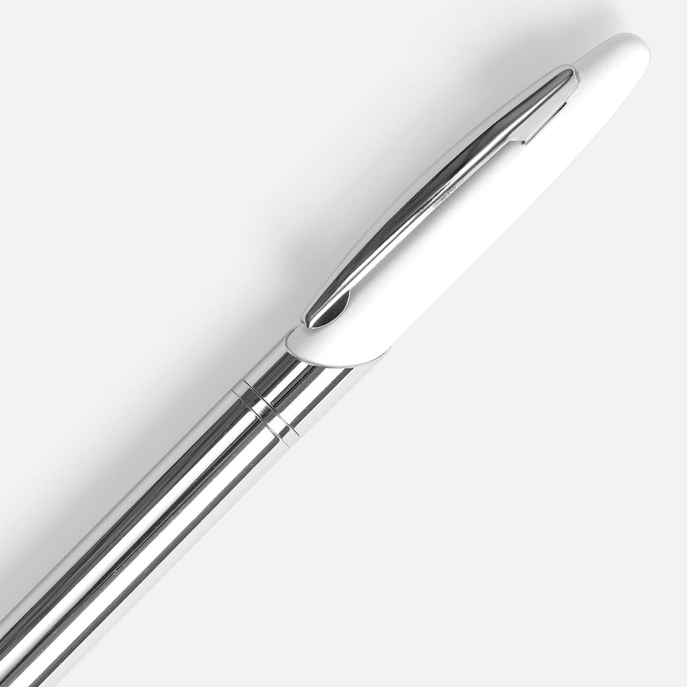 Ручка шариковая Dagger Soft Touch, белая, фото 3