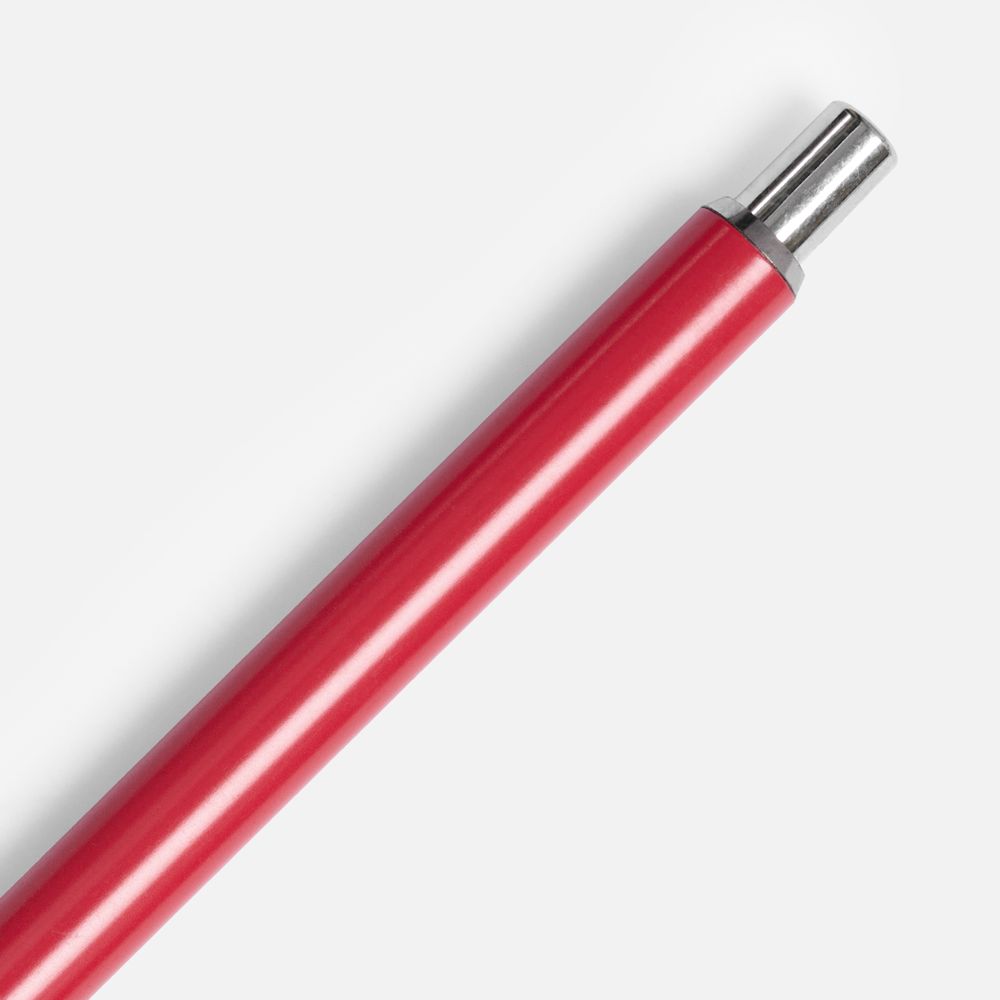 Ручка шариковая Slim Beam, красная, фото 2