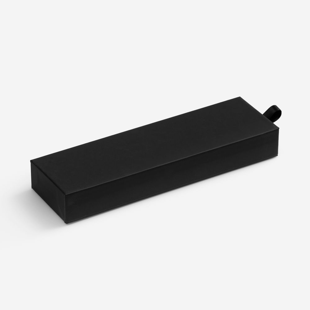 Ручка шариковая Bolt Soft Touch в футляре, черная, фото 3