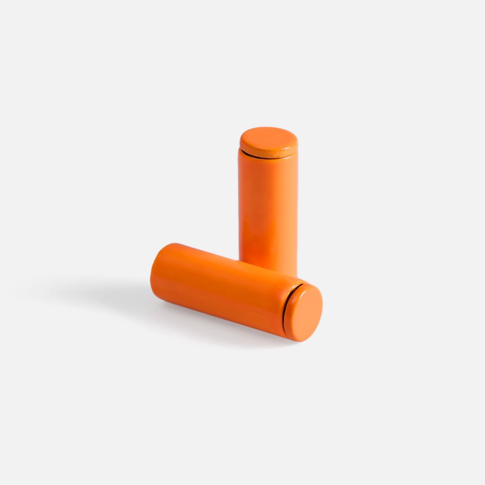 Наконечник для шнурка Nozzle, ver.2, оранжевый неон, фото 2