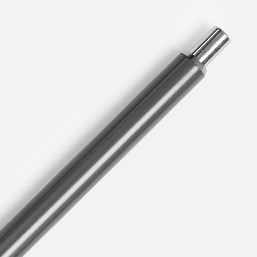 Ручка шариковая Slim Beam, серая, фото 2