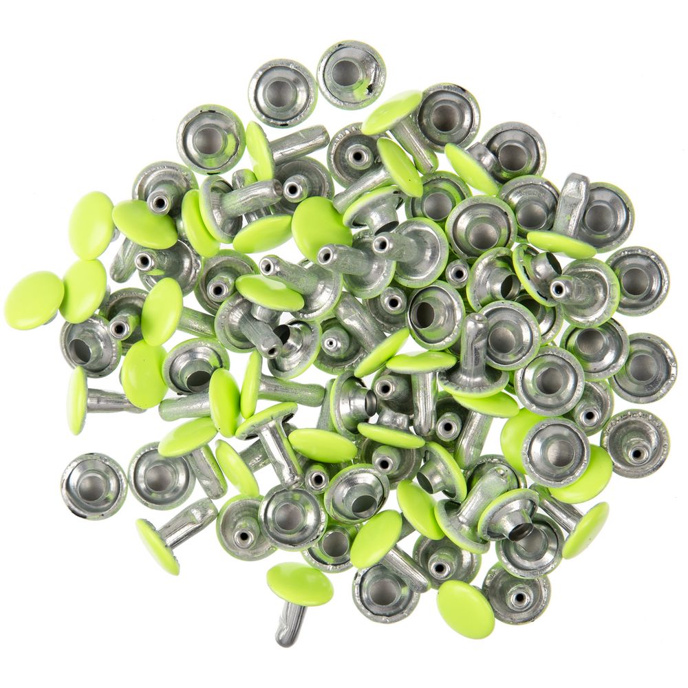 Заклепка Rivet, S, желтый неон, фото 2
