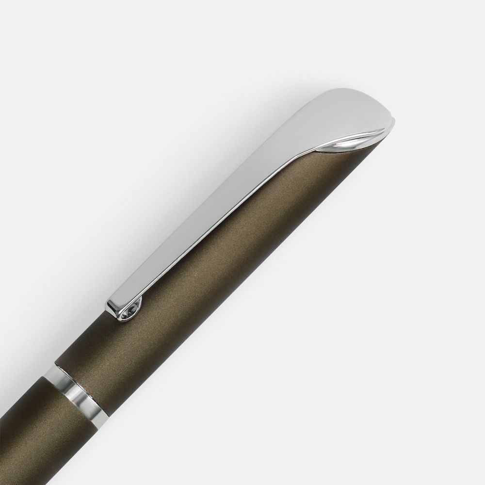 Ручка шариковая Glide ver.2, коричневая, фото 4