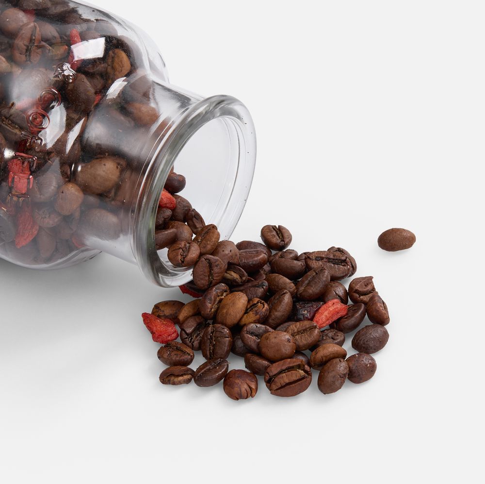 Кофе в зернах Coffeedence, с ягодами годжи, фото 2