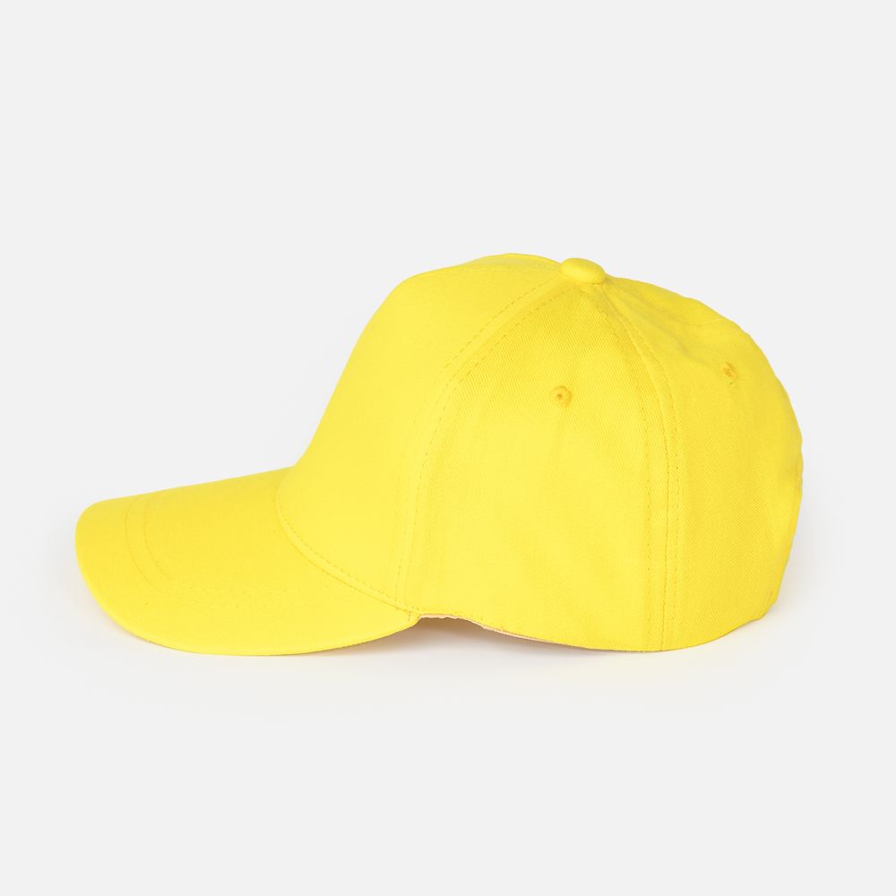 Бейсболка Basic, желтая, фото 2