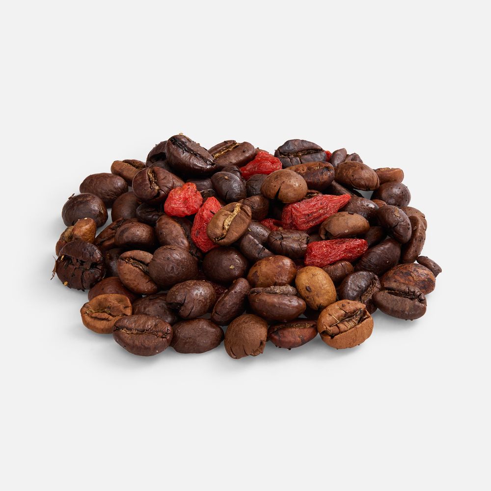 Кофе в зернах Coffeedence, с ягодами годжи, фото 3