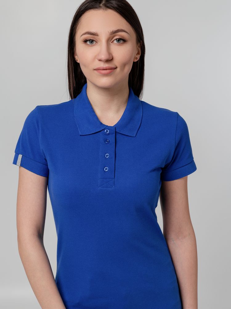 Рубашка поло женская Virma Premium Lady, ярко-синяя, фото 10
