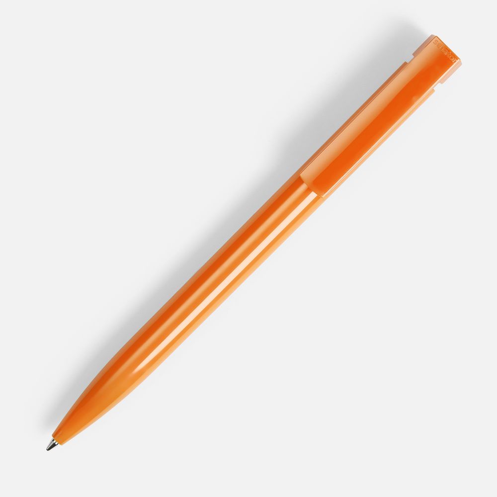 Ручка шариковая Liberty Polished, оранжевая, фото 3
