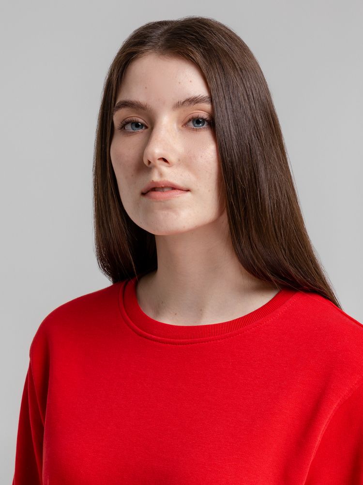 Свитшот унисекс BNC Inspire (Organic), красный, фото 12