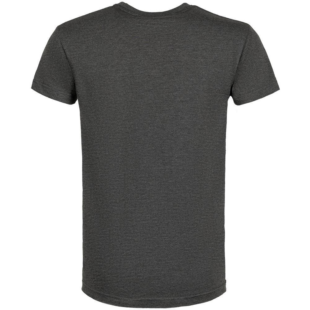 Футболка унисекс Firm Wear, черный меланж, фото 3