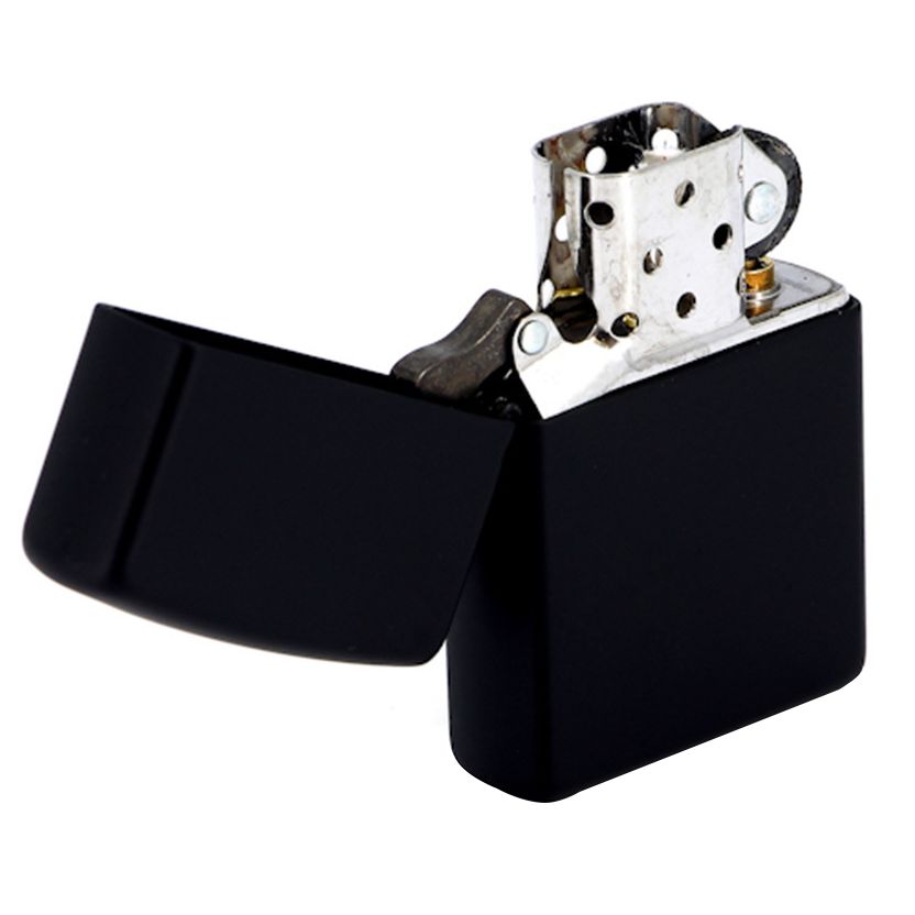 Зажигалка Zippo Classic Matte, матовая черная, фото 2