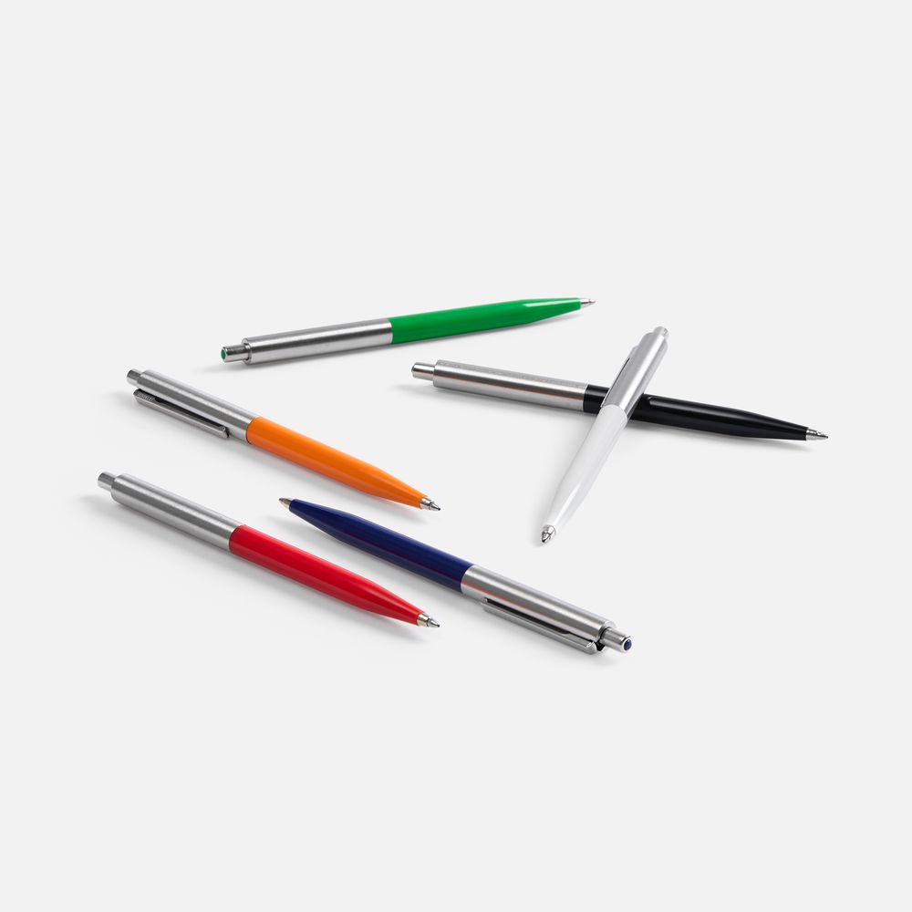 Ручка шариковая Senator Point Metal, ver.2, темно-синяя, фото 5