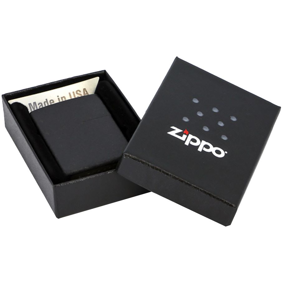 Зажигалка Zippo Classic Matte, матовая черная, фото 3