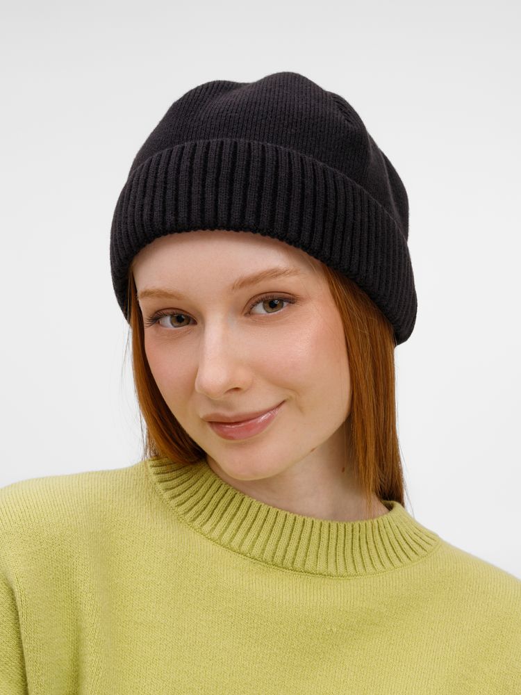 Шапка ComFleece, черная, фото 5