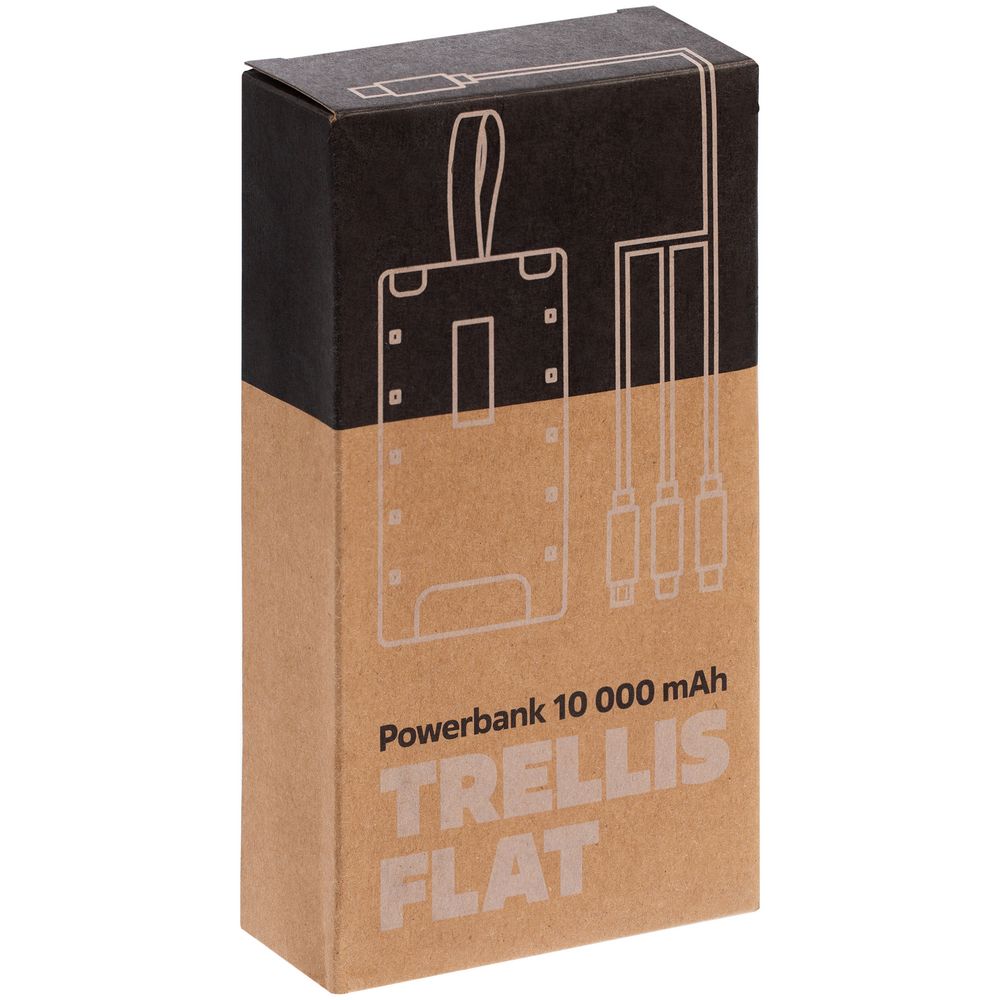 Аккумулятор Trellis Flat 10000 мАч, синий, фото 9