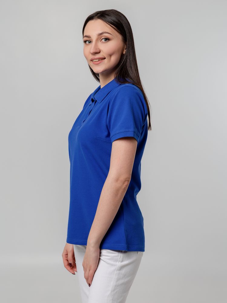Рубашка поло женская Virma Stretch Lady, ярко-синяя, фото 7
