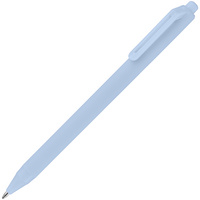 Ручка шариковая Cursive Soft Touch, голубая, фото 1