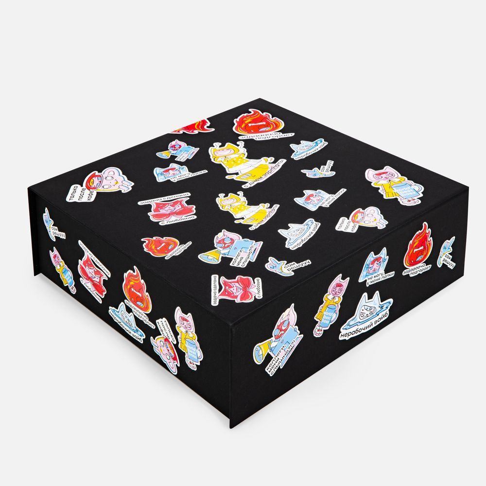 Наклейки бумажные Sticker Pack на заказ, S, фото 8